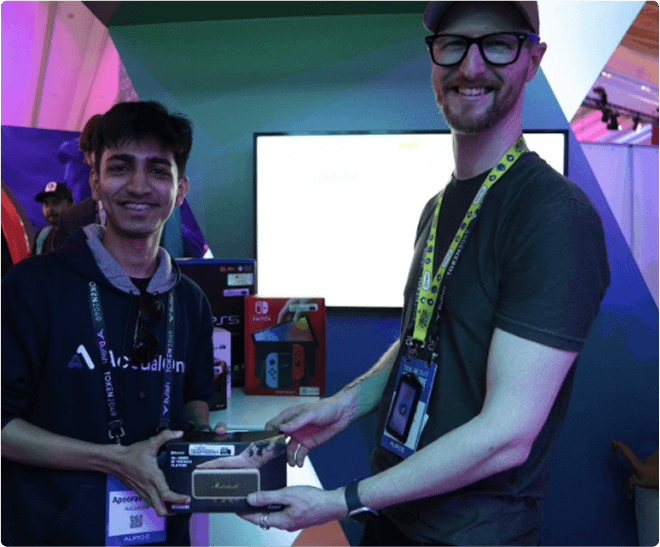 On-chain raffle success image